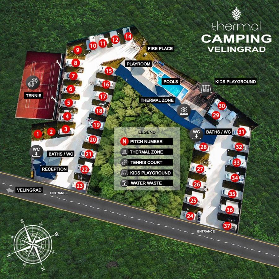 Thermal Camping Велинград Екстер'єр фото
